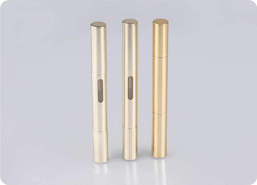 Aluminum Cosmetic Twist and Click Pen (2)